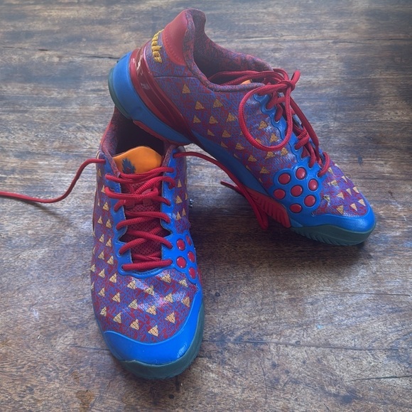 Adidas Barricade 2015 Saksaywaman red/blue size 11